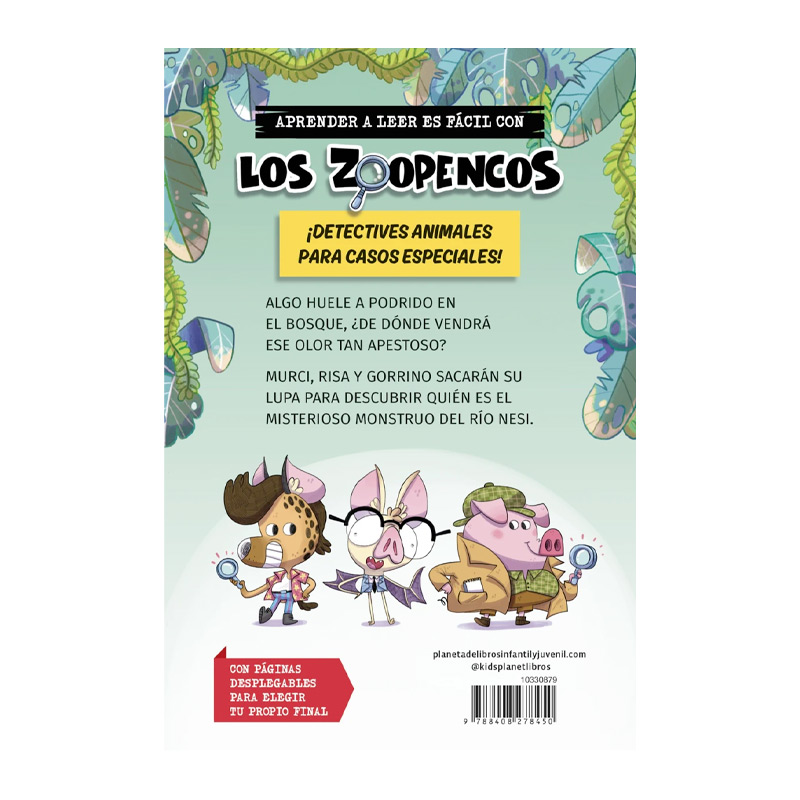 Los Detectives Zoopencos 1: El monstruo del río Nesi