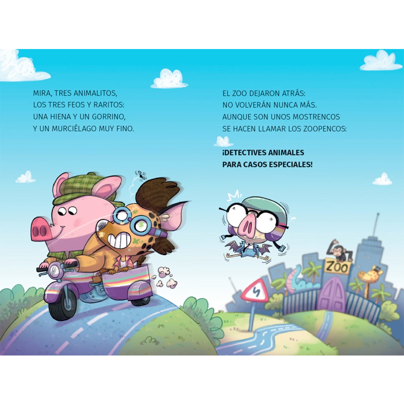 Los Detectives Zoopencos 3: Luna llena y el búho-lobo