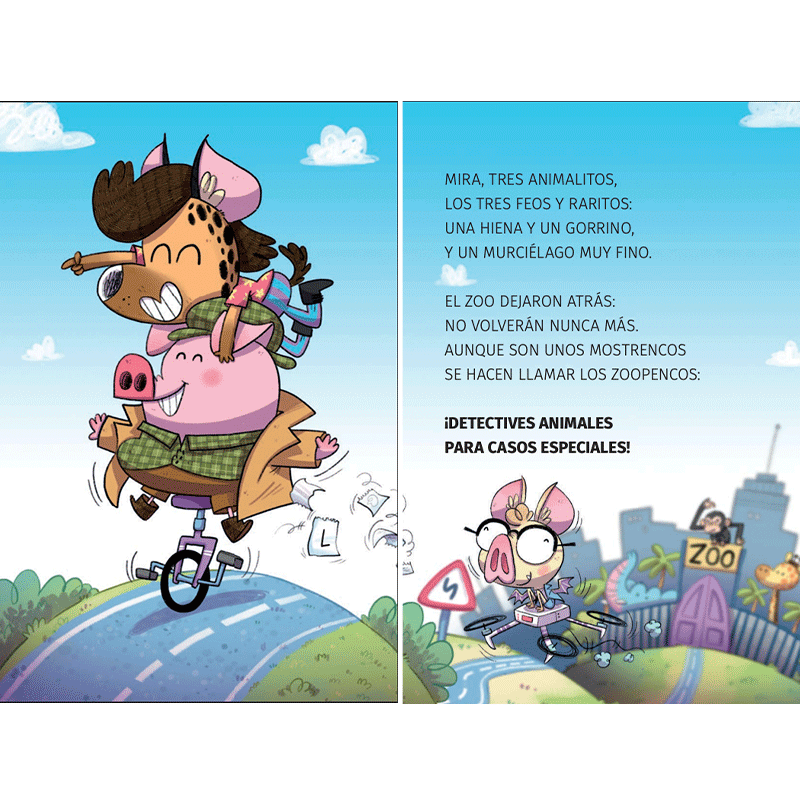 Los Detectives Zoopencos 6: La Suerte del Dragón