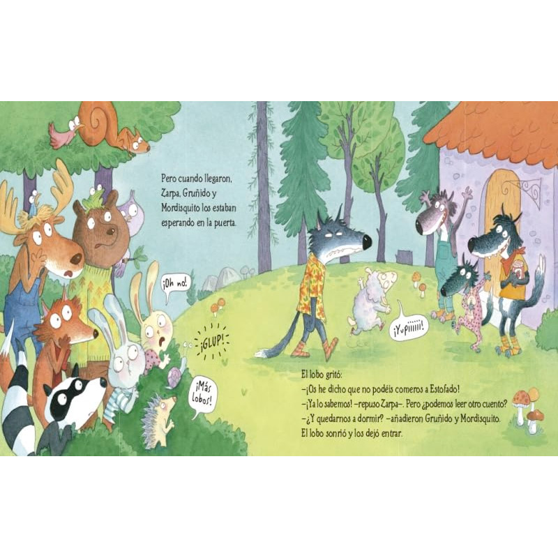 Los lobos que vinieron a cenar