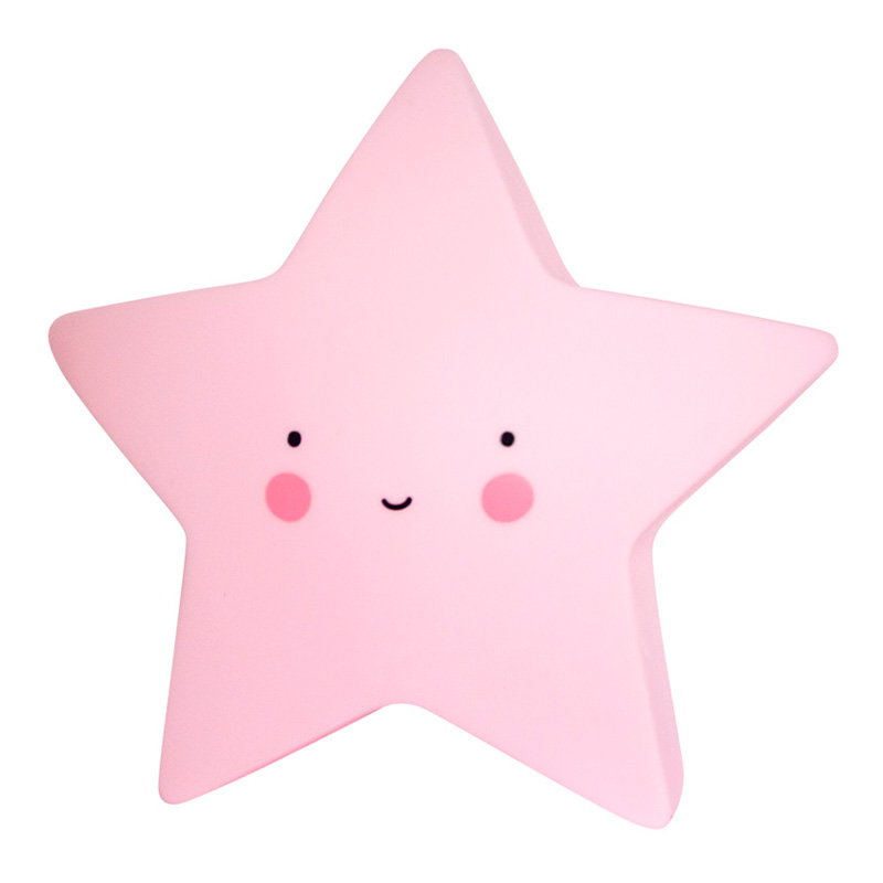 Luz Quitamiedos Estrella Rosa