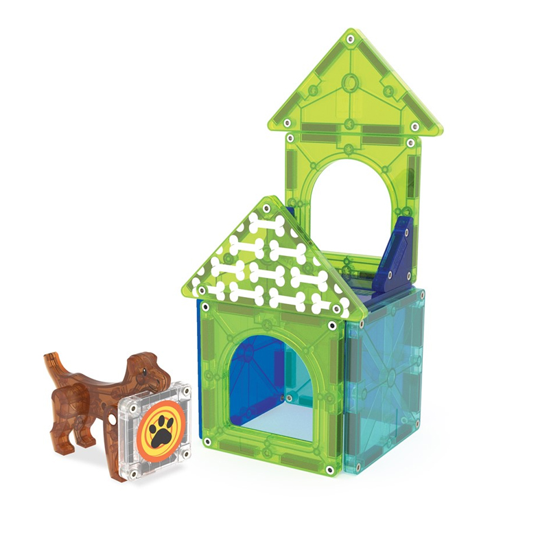 Magna-Tiles Dog House 13 piezas