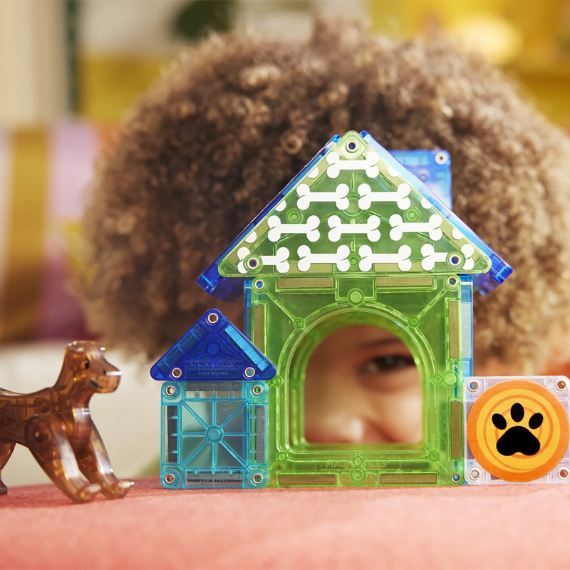 Magna-Tiles Dog House 13 piezas