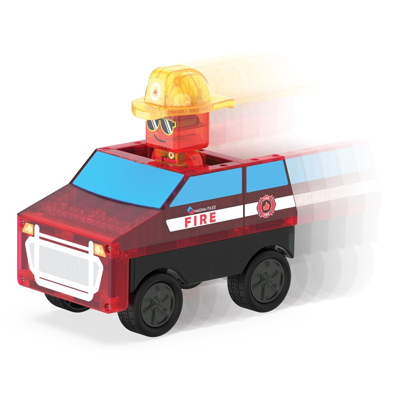 Magna-Tiles Fire Rescue Set 27 piezas