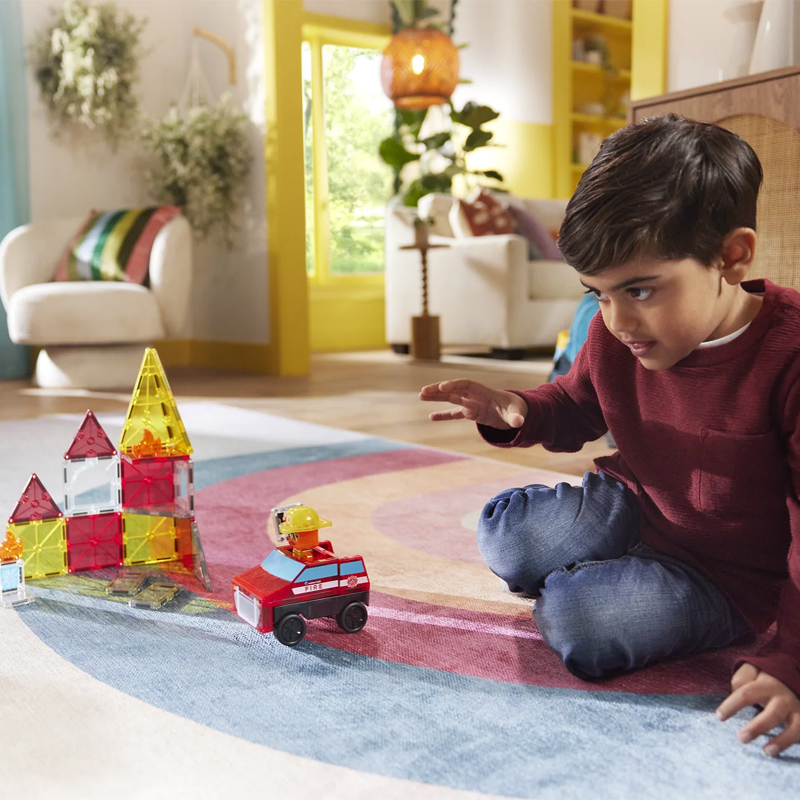 Magna-Tiles Fire Rescue Set 27 piezas