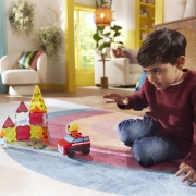 Magna-Tiles Fire Rescue Set 27 piezas