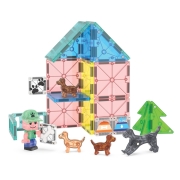 Magna-Tiles Puppy Par Set 27 piezas