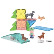 Magna-Tiles Puppy Par Set 27 piezas