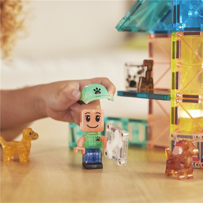 Magna-Tiles Puppy Par Set 27 piezas