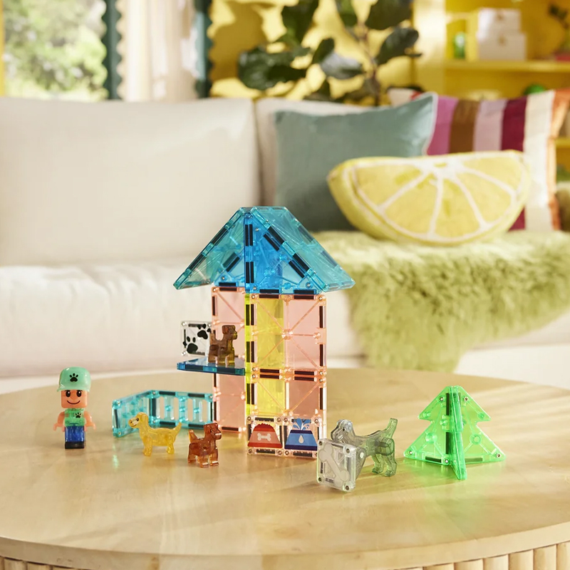 Magna-Tiles Puppy Par Set 27 piezas