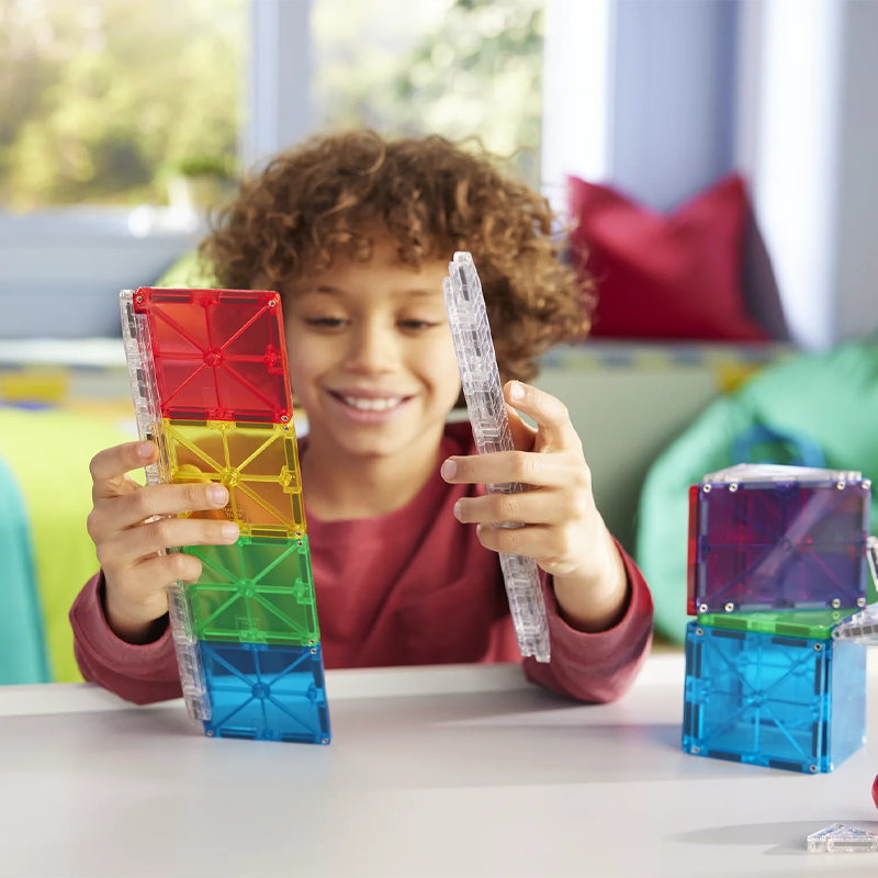 Magna-Tiles Rail Racers 33 piezas