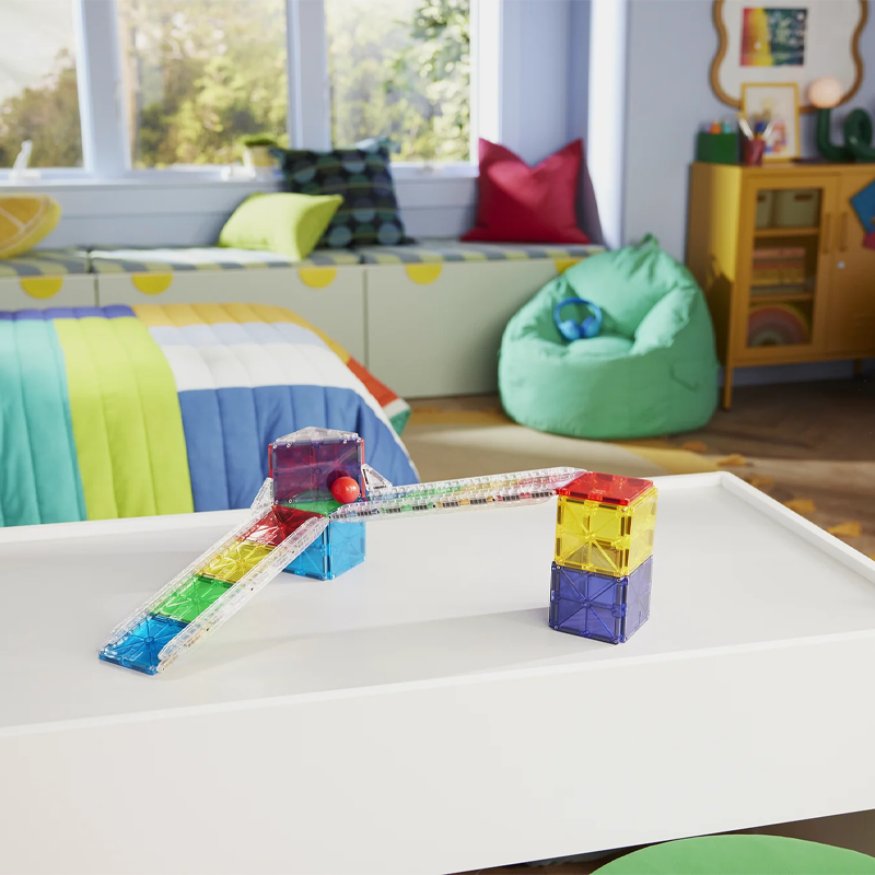 Magna-Tiles Rail Racers 33 piezas