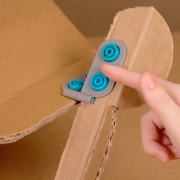 Makedo Bisagra Spin-Hinge 6 piezas