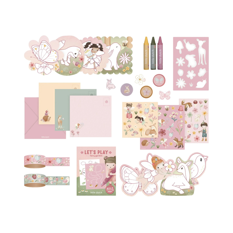 Maleta de Creatividad Rosa Little Dutch Fairy Garden