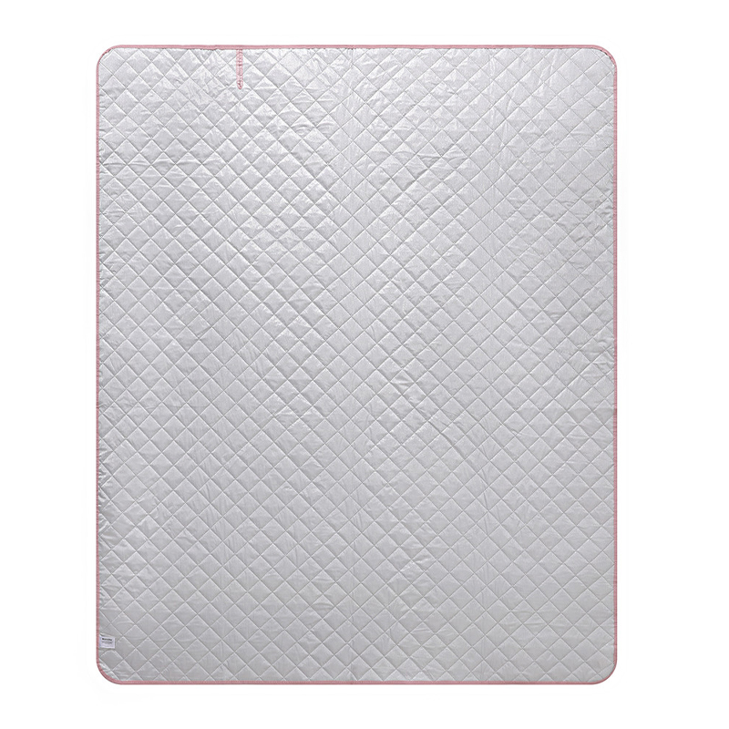 Manta para Picnic Stripes Bloom Blush