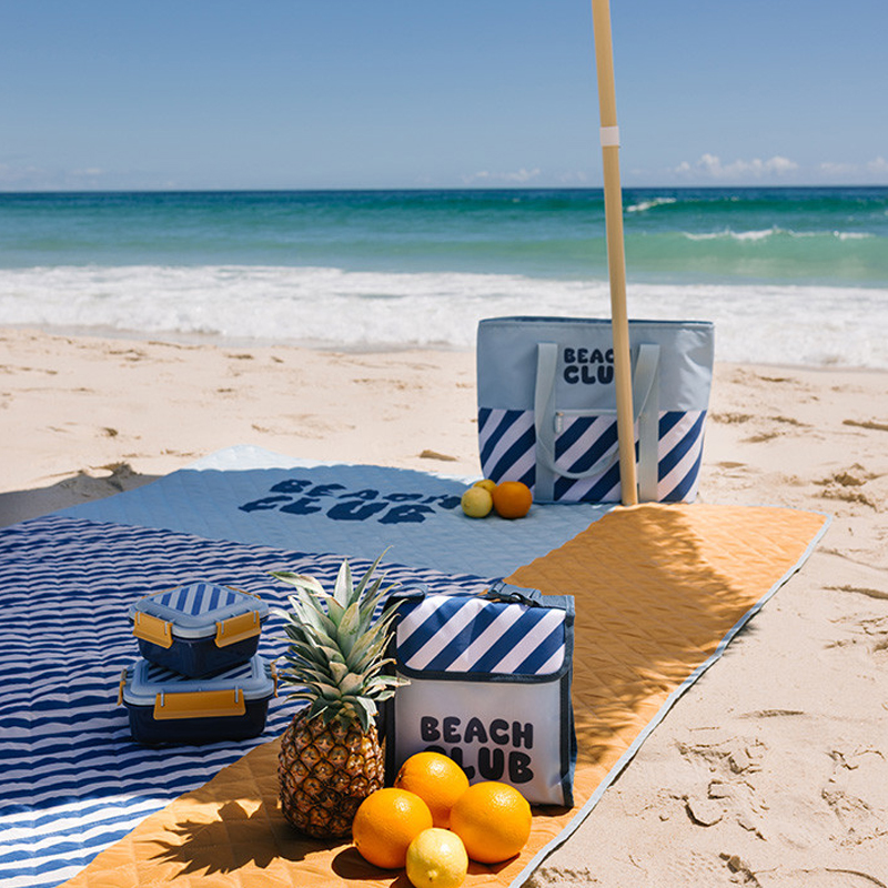 Manta para Picnic Stripes Blues Beyond 