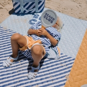 Manta para Picnic Stripes Blues Beyond 