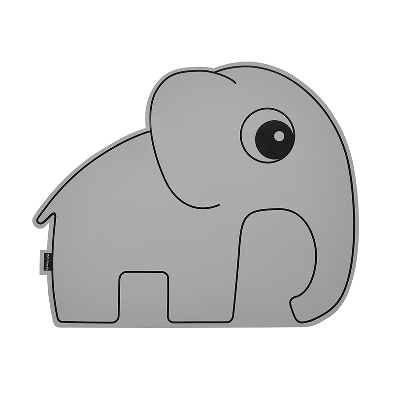 Mantel Individual de Silicona: Elphee Gris