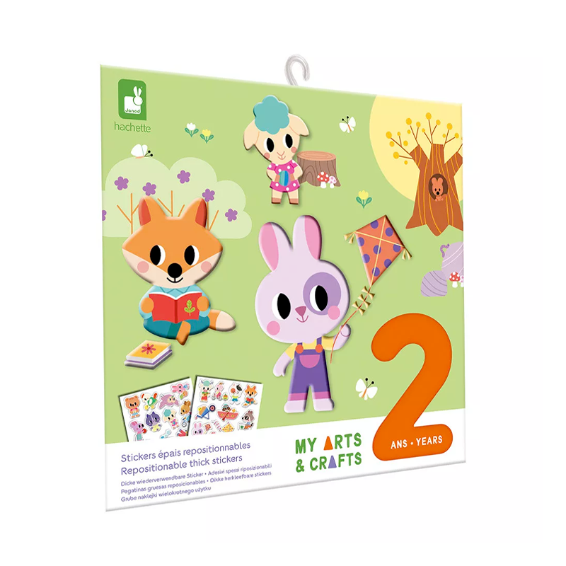 Trabalhos Manuais 2 anos: Autocolantes Reposicionáveis