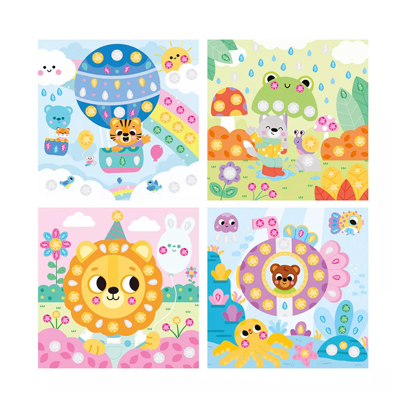 Trabalhos Manuais 3 anos: Strass Grande