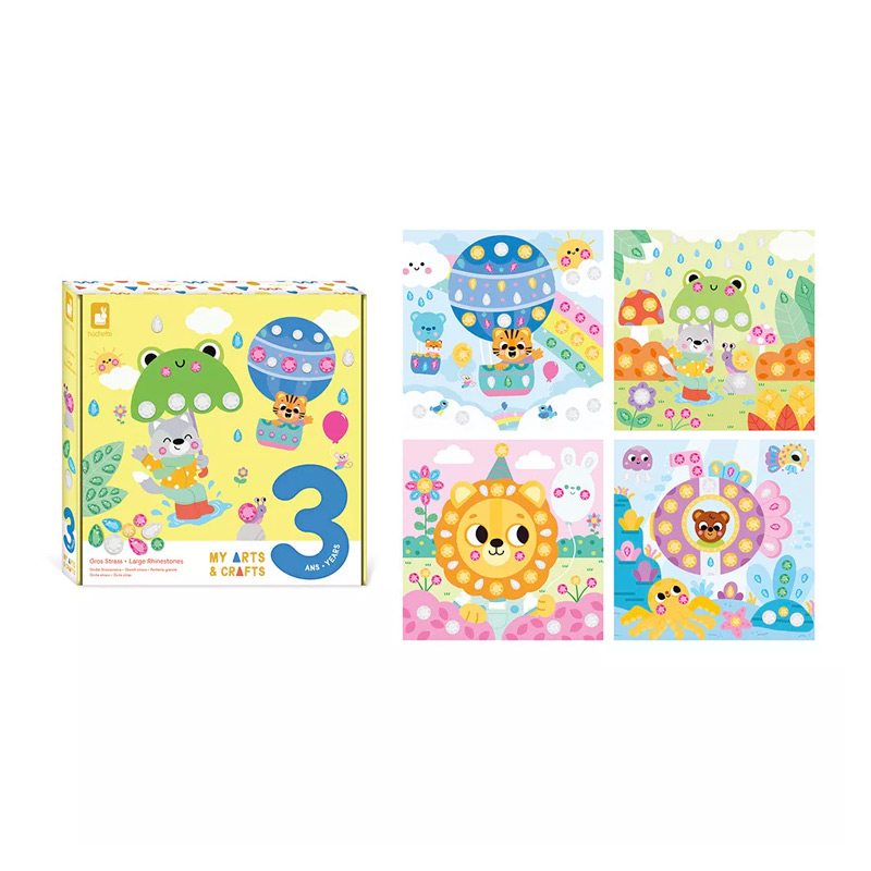 Trabalhos Manuais 3 anos: Strass Grande