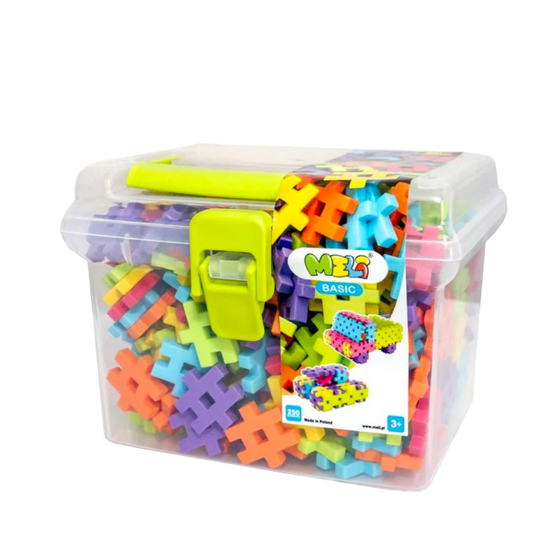 Blocos Meli Basic Travel Box 250 peças