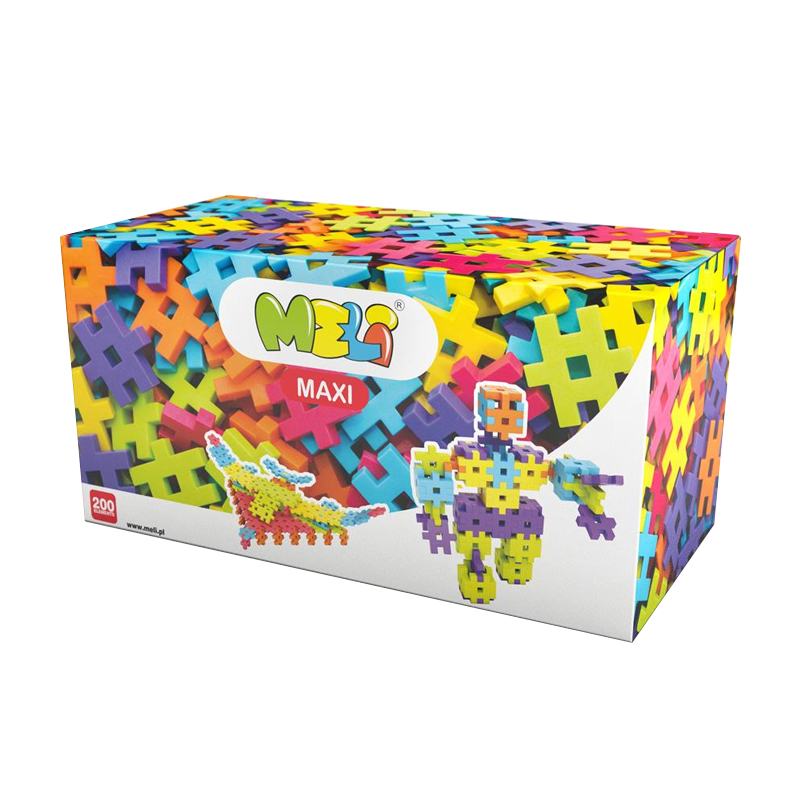 Bloques Meli Maxi 200 piezas