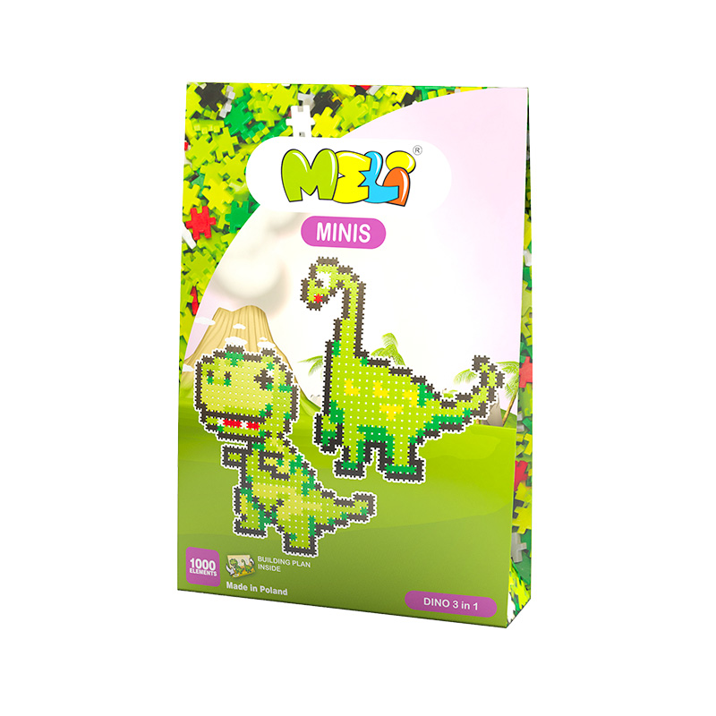 Meli Minis Tematic 3 en 1 Dino