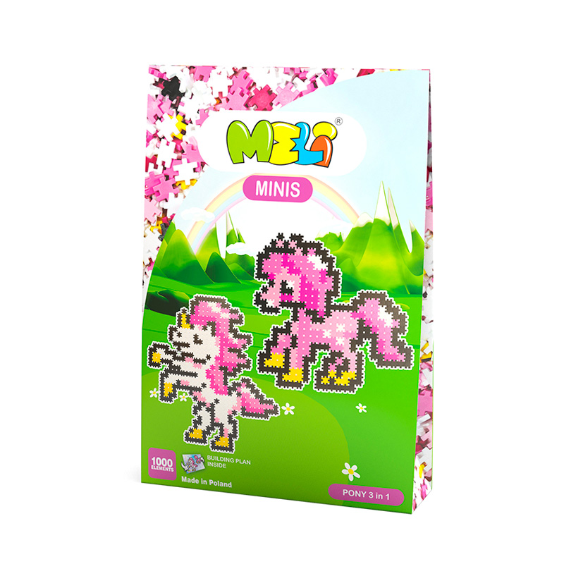 Meli Minis Tematic 3 en 1 Poni