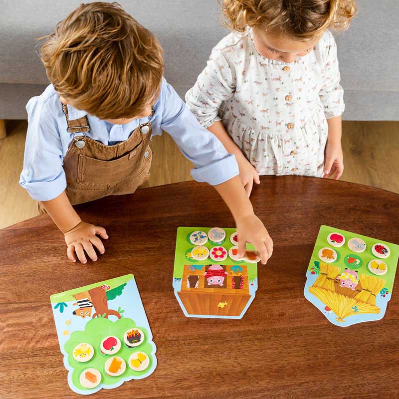 Memo Lotto os 3 Porquinhos