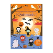 Mi pequeño libro de pegatinas ¡Qué miedo!
