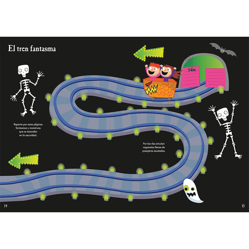 Mi pequeño libro de pegatinas ¡Qué miedo!