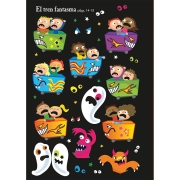 Mi pequeño libro de pegatinas ¡Qué miedo!