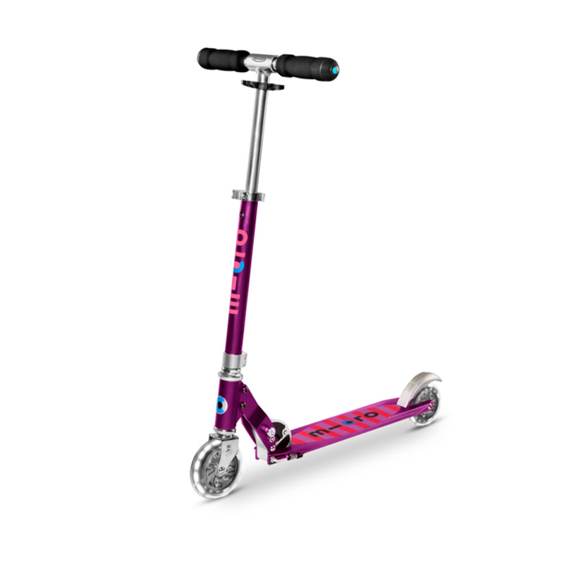 Micro Sprite Plegable LED Lila