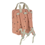 Mini Mochila Square Happy Prints Caramel