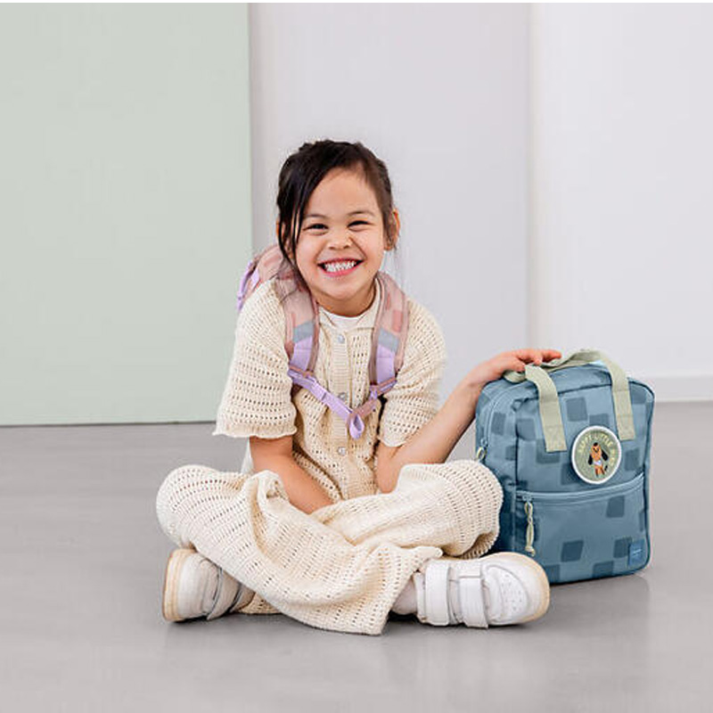 Mini Mochila Square Party Blue