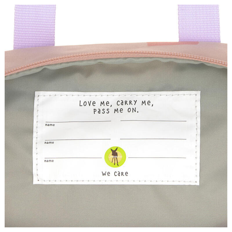 Mini Mochila Square Party Rose