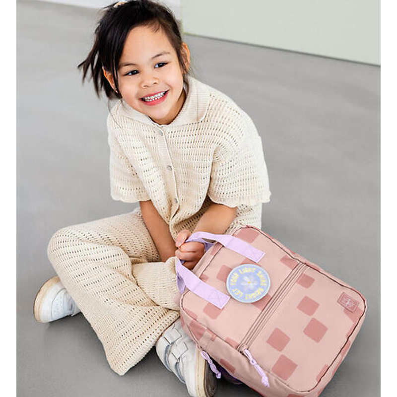 Mini Mochila Square Party Rose