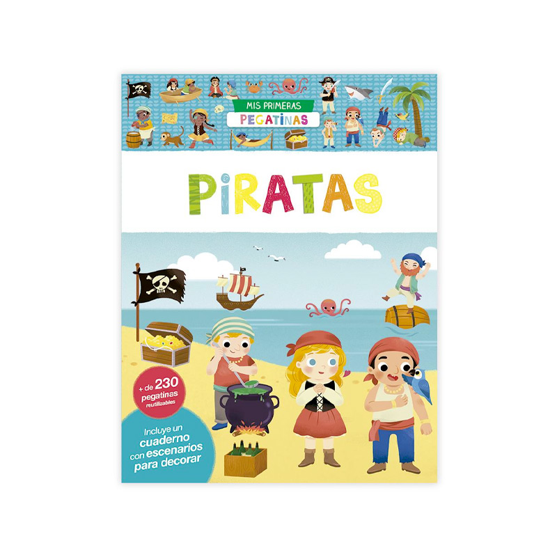 Mis Primeras Pegatinas de Piratas