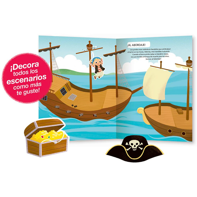 Mis Primeras Pegatinas de Piratas