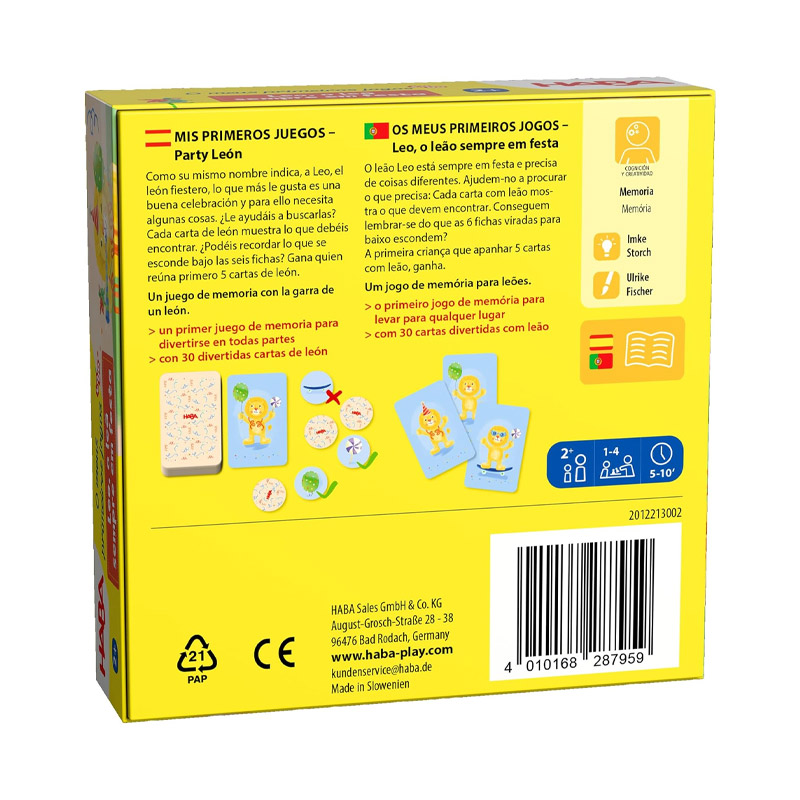 Os meus Primeiros Jogos: Leo, o leão sempre em festa