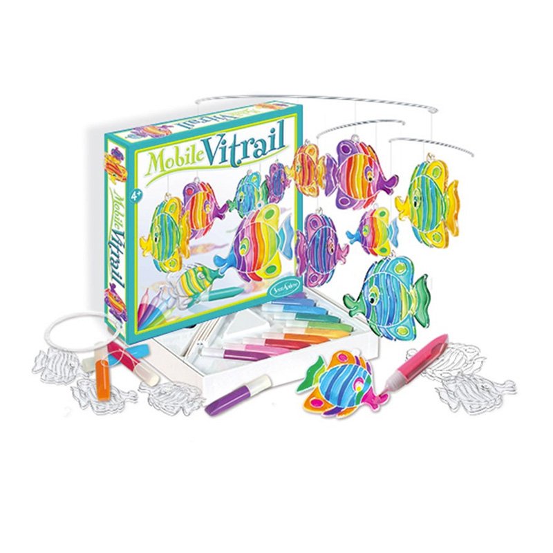 Mobile Vitrail Peces