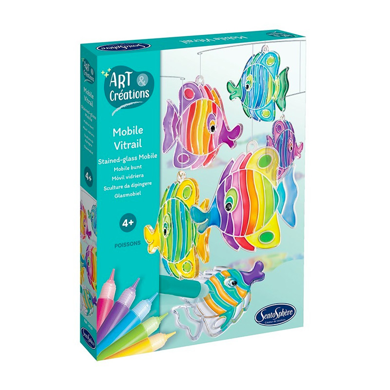 Mobile Vitrail Peixes