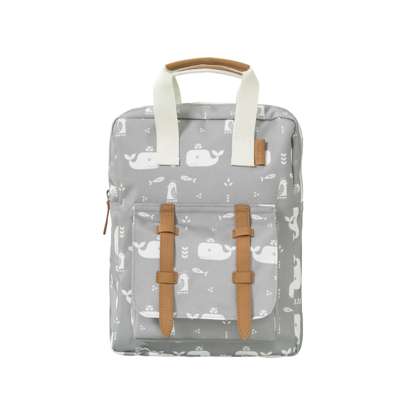 Mochila Ballena Gris
