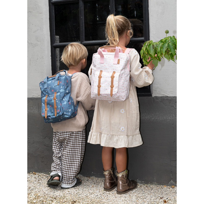 Mochila Grande Flores