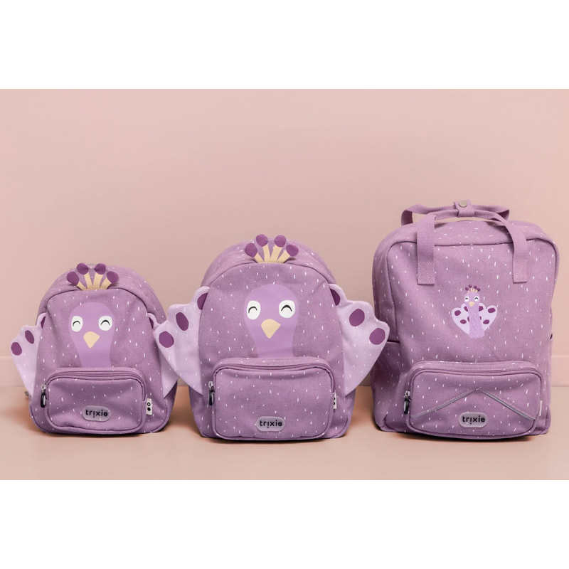 Mochila Grande Pavo Real Trixie