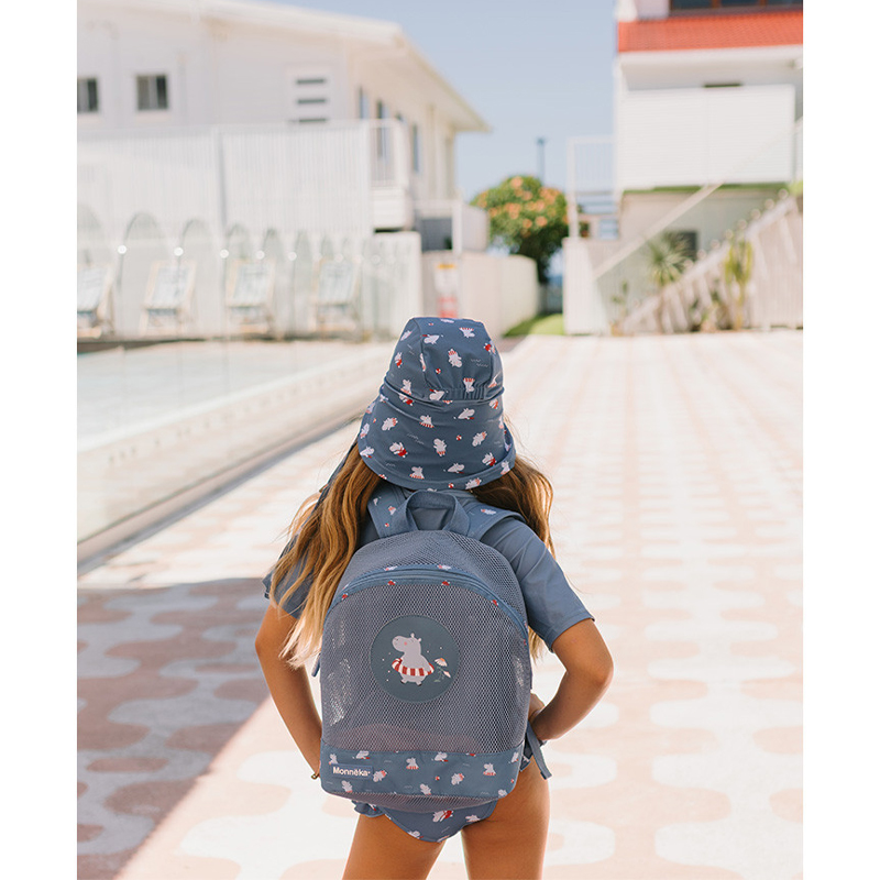 Mochila Infantil Antiarena Hippos