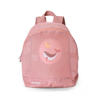 Mochila Infantil Antiarena Whale Pink