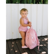 Mochila Infantil Antiarena Whale Pink