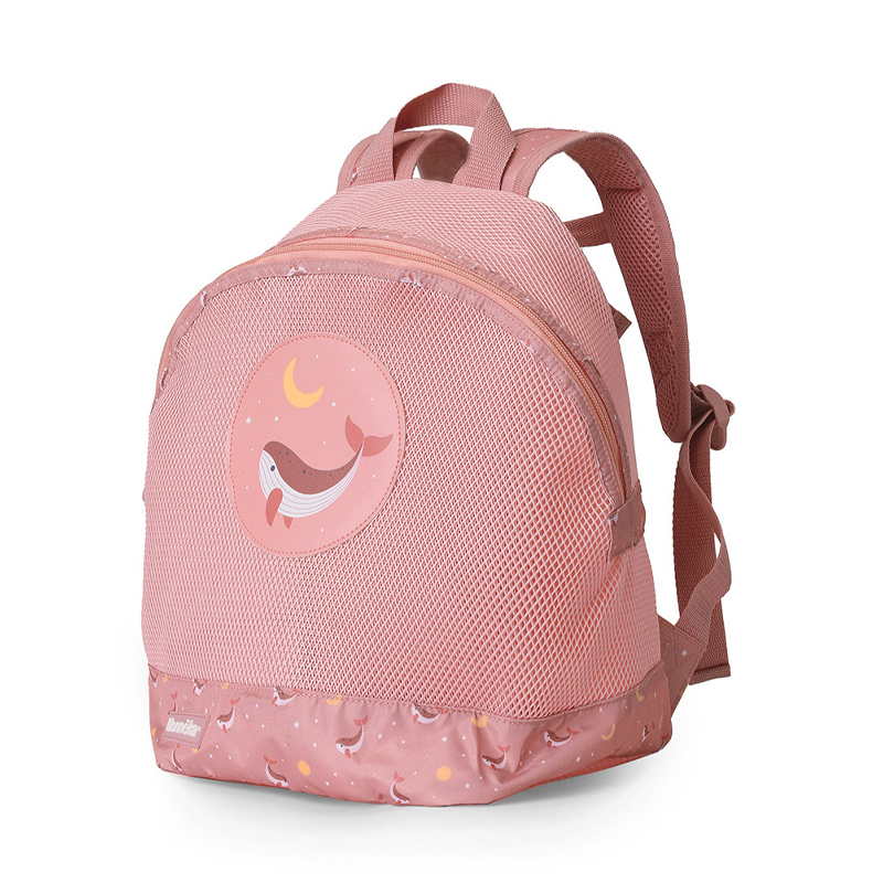 Mochila Infantil Antiarena Whale Pink